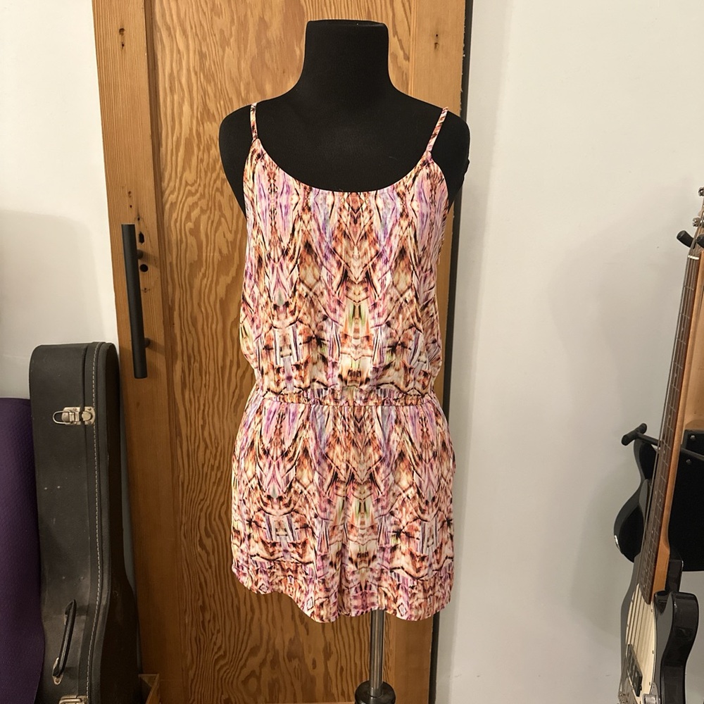 Forever 21 Multicolor Patterned romper